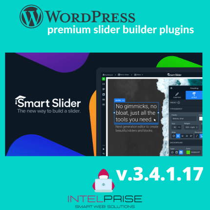 Smart Slider 3 Pro 3.4.1.17 WordPress Slider Plugin with Templates