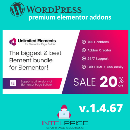 Unlimited Elements for Elementor Page Builder v.1.4.67