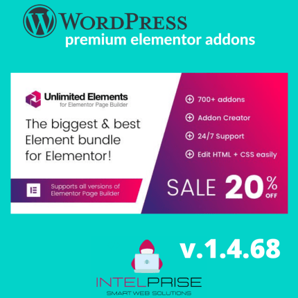 Unlimited Elements for Elementor Page Builder v.1.4.68