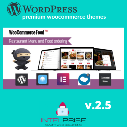 WooCommerce Food 2.5 Restaurant Menu & Food Ordering Theme