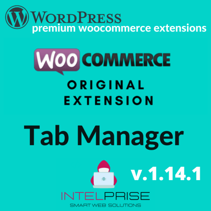 WooCommerce Tab Manager v.1.14.1 Extension