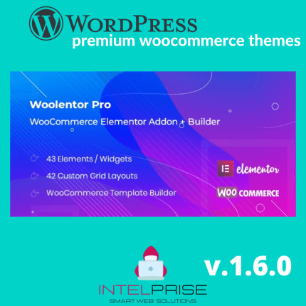 WooLentor Pro v.1.6.0 WooCommerce Page Builder Elementor Addon