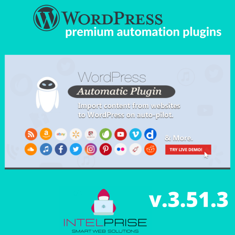 WordPress Automatic Plugin v3.51.3 Content Grabber