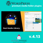 WordPress Real Media Library v.4.13 Folder & File Manager Plugin