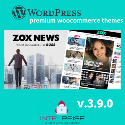 Zox News 3.9.0 Professional WordPress News & Magazine Theme