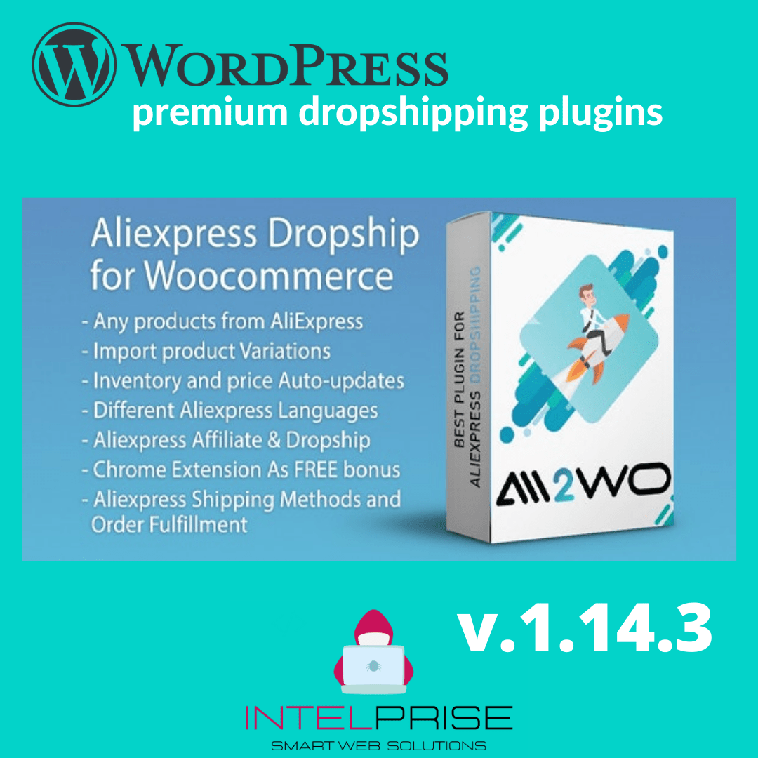 Aliexpress Dropshipping Plugin For Woocommerce 1.14.3 Aliexpress Dropshipping Plugin For Woocommerce 1.14.3
