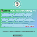 WaPro v1.5.0.0 Multi-Account WhatsApp CRM