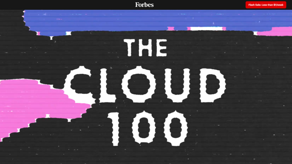Forbes Cloud 100 2025 Featured 1024X576 Shmaja