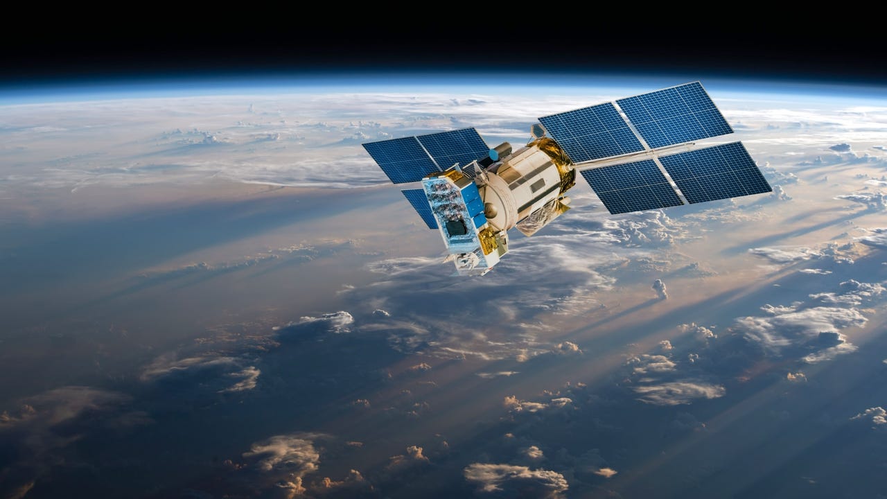 Satellite In Orbit Andrei Armiagov Shutterstock Q6O1Yh