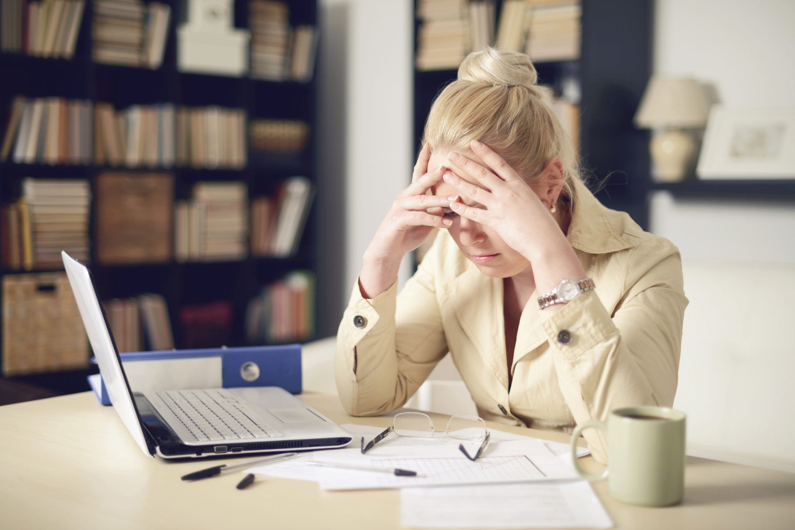 Unhappy Young Woman Lawyer Tax Taxes Bills Johncp Scaled