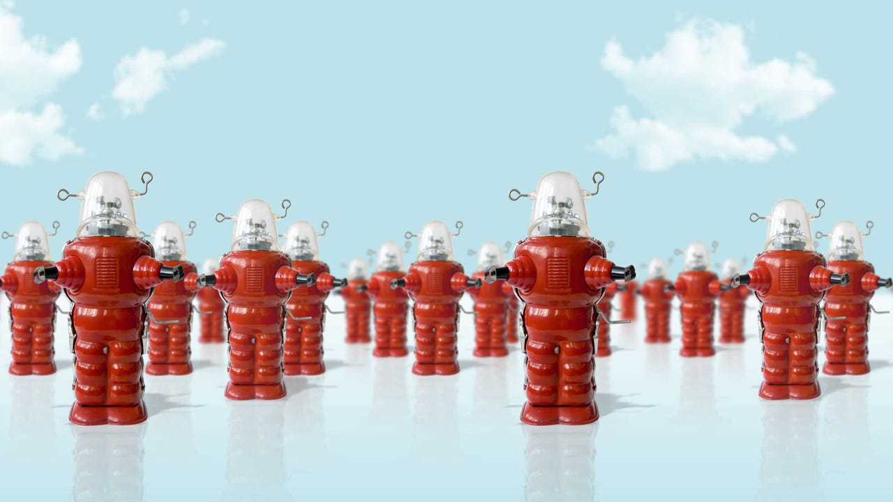 Robot Army Laurent Davoust Alamy W45Kc1