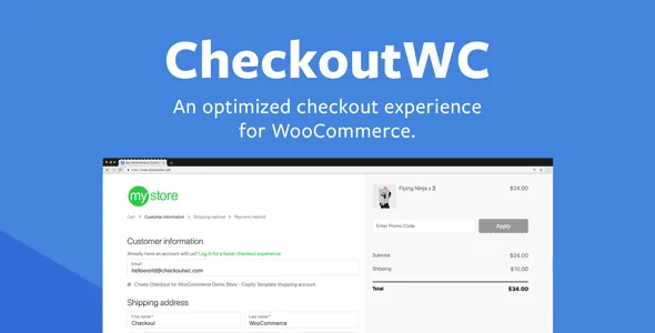 checkout for woocommerce