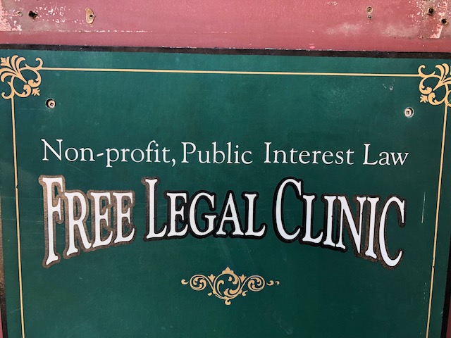 Free Legal Clinic Legal Aid Public Interest Law Pro Bono N96Ts7
