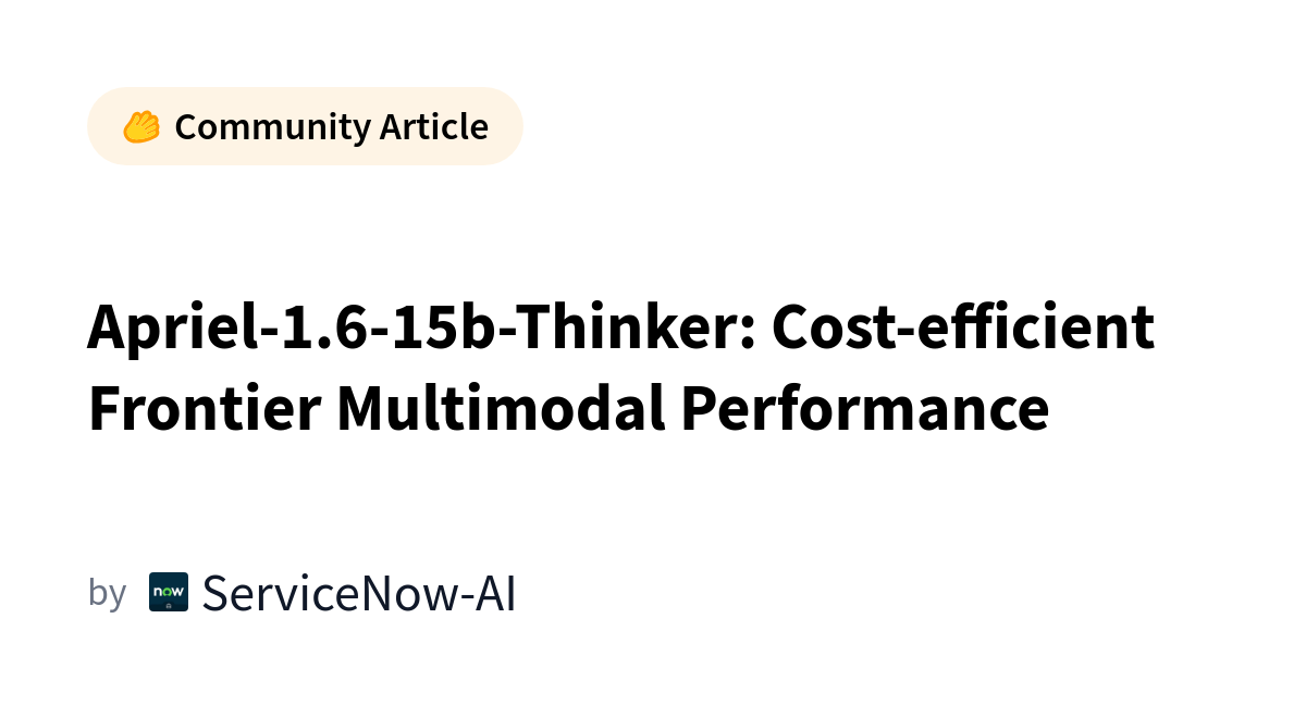 Apriel 1P6 15B Thinker Hwzgh2