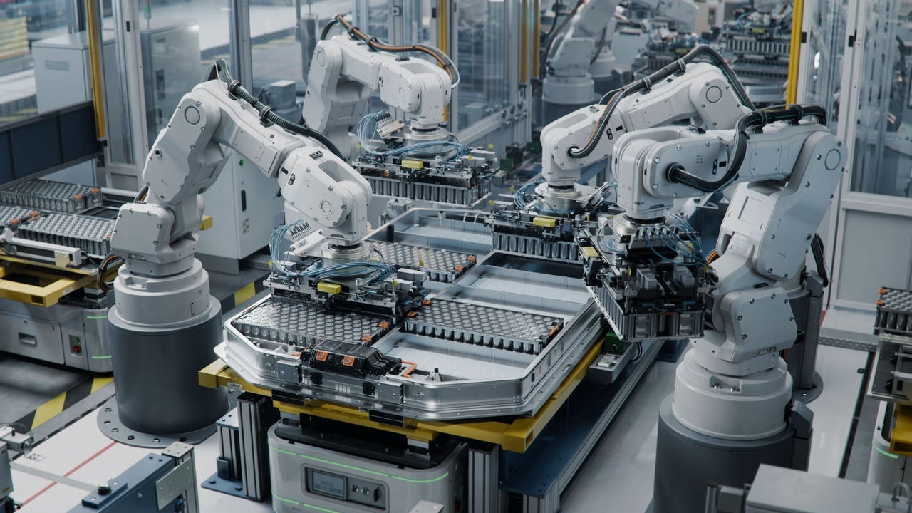 Factory Robots Assemble Batteries Im Imagery Shutterstock Zt8Wo5
