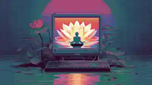 Nuneybits Vector Art Of A Retro Desktop Computer Screen With A C249085B 3Fdb 4462 Bdea A029B200A558 N4Oqhj
