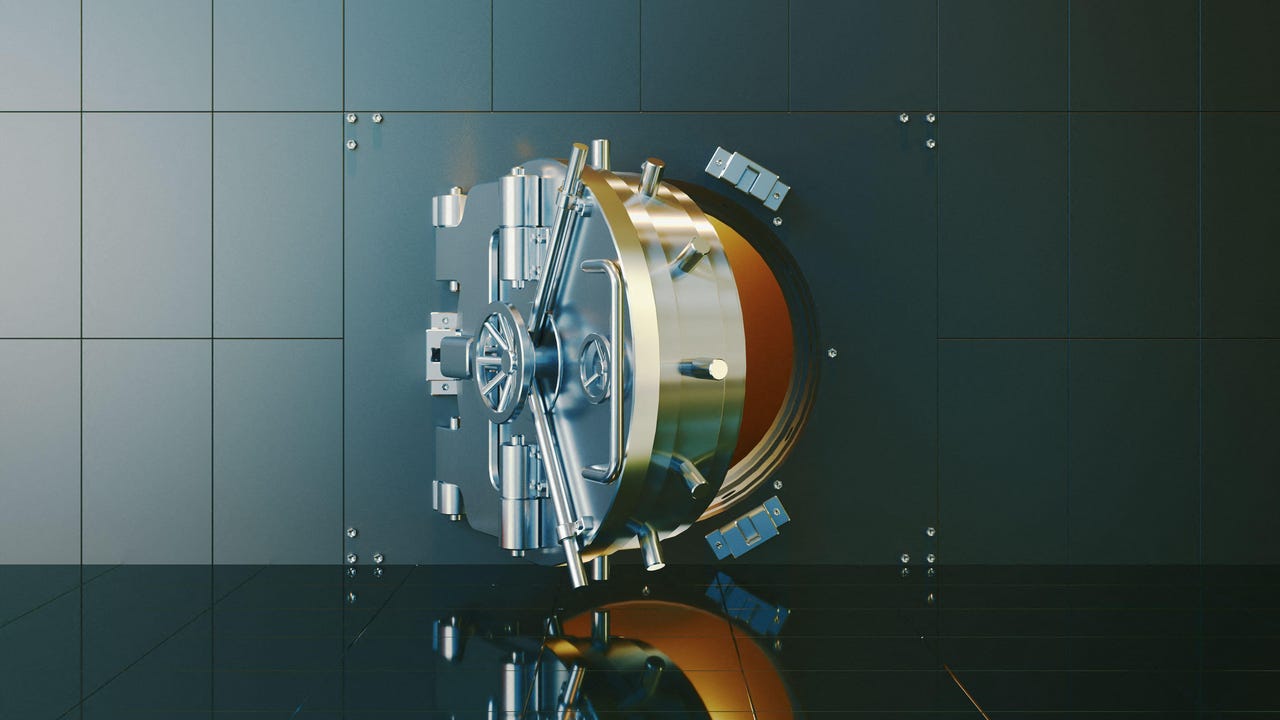 Bank Vault Decastock Alamy Lnjwib