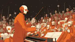 Nuneybits Vector Art Of Programmer Conducting Robot Orchestra I 908157A9 D44F 4Bce B390 5913B88Dad27 Jmfesd