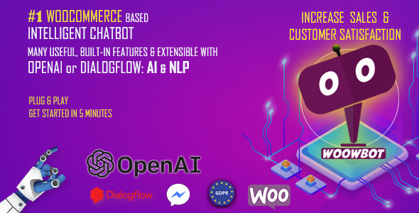 Ai Chatbot For Woocommerce Canvas Ai Chatbot For Woocommerce 14.1.4 – Chatgpt, Retargeting, Exit Intent - Image 1