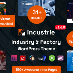 Industrie 1.6.1 Factory & Industry WordPress Theme