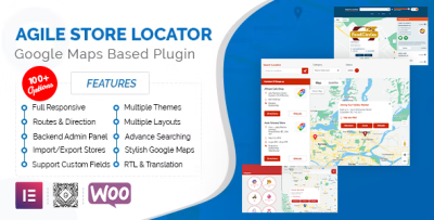 Agile Store Locator (Google Maps) For WordPress 5.2.6