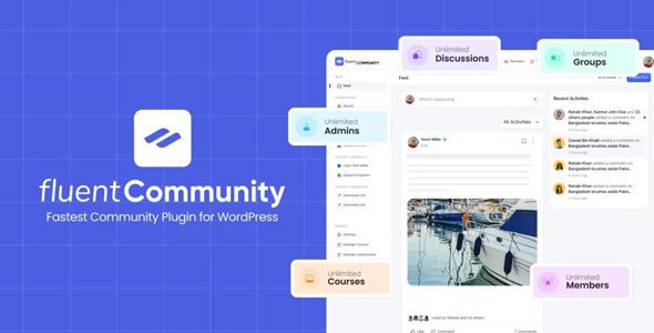 Fluent-Community-Pro-Wordpress-Community-Plugin Fluent Community Pro 2.6.0 – Wordpress Community Plugin - Image 1