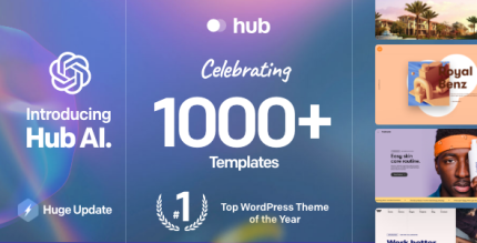 Hub 6.0.3 Responsive Multi-Purpose Wordpress Theme