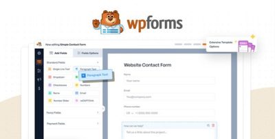 WPForms Elite WordPress Forms Plugin 2.0.0 + Addons