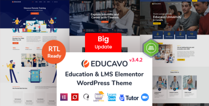 Educavo 3.4.3 Education Wordpress Theme