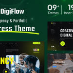 DigiFlow 2.1 Digital Agency WordPress Theme