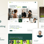 Finovate 4.0 Financial Advisors & Business Consulting WordPress Theme